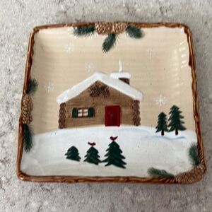 St. Nicholas Square Heartland Speckled Plate